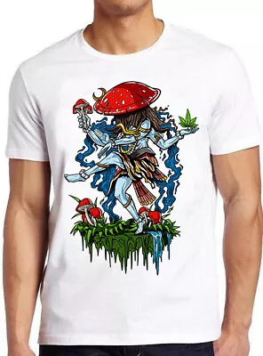 £6.95 • Buy God Lord Shiva Magic Mushroom Psychedelic Research Buddha Gift Tee T Shirt M834