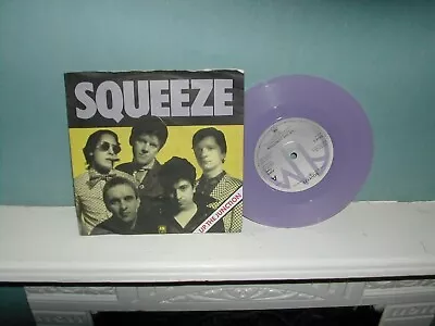 Squeeze-Up The Junction 7  P/S 1979 Lilac Vinyl • £1.99