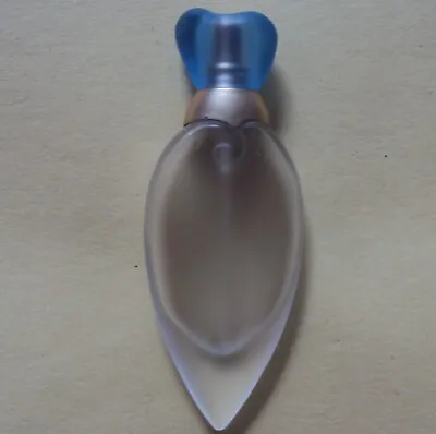 $44.95 • Buy Vintage Perfume Bottle Transparent  Tear Drop Crystal  With Screw Top 