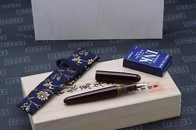 £729.99 • Buy Nakaya Portable Cigar Heki-tamenuri Fountain Pen - UNUSED