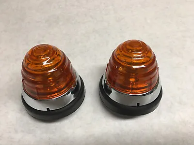 Front Amber Turn Signal Light Fits Mercedes 190sl 190 Sl W121 Ponton 356 Porsche • $320.19