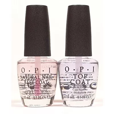 OPI NAIL LACQUER BASE + TOP COAT Duo On Sale • $13.99