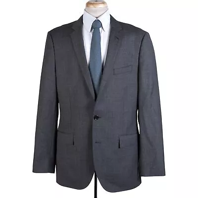 J CREW Ludlow Suit Jacket 42 L In Ash Gray Tollegno Italian Wool Twill • $99.99