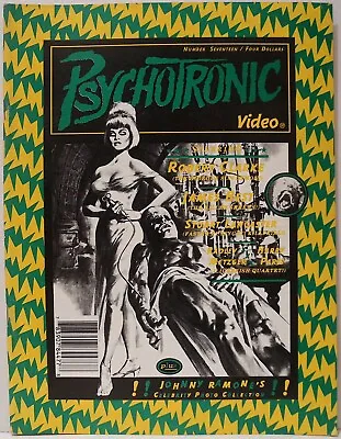 $7.95 • Buy Psychotronic Video #17 Radley Metzger Robert Clarke James Best Stuart Lancaster