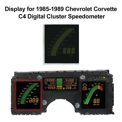 Display For 85-89 Chevrolet Corvette C4 Digital Cluster Speedometer • $100