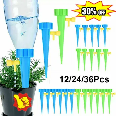 £2.27 • Buy Automatic Drip Irrigation System Self Watering Spike Plants Auto Water Dripper