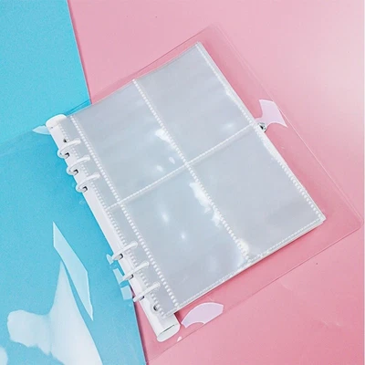£4.99 • Buy 10pcs A5 Binder Sleeves 1P 2P 4P Photo-Album Binder Refill Inner Cards-Photocard