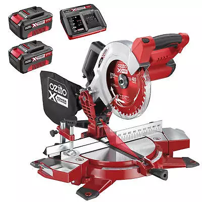 £228.95 • Buy Ozito PXCMSS 18v Cordless Compound Mitre Saw 210mm 2 X 4ah Li-ion