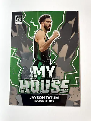 2022-23 Panini Donruss Optic NBA My House Jayson Tatum Celtics Card • £2.49