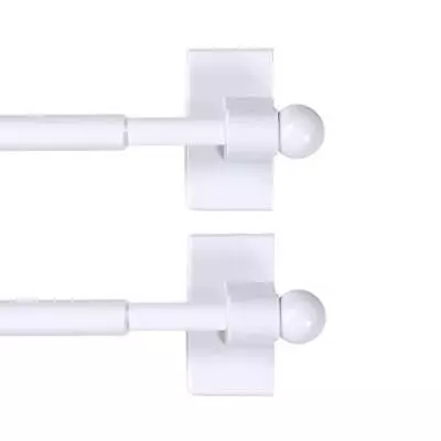 2 Pack Magnetic Curtain Rods For Metal Doors Top And Bottom Multi-Use Adjusta... • $36.19