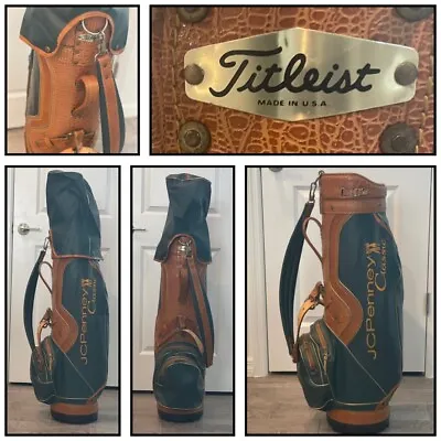 Titleist Gator Golf Cart Bag JCPenney Classic Innisbrook 6 Way Vtg. USA Rare EUC • $125