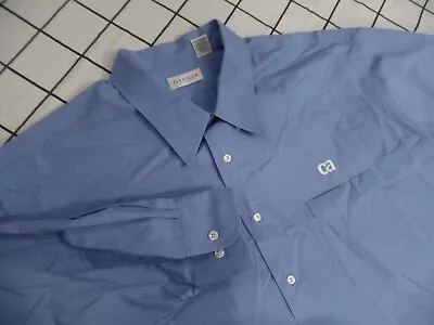 Ca TECHNOLOGIES  Employee  Button Down Shirt Men's 3XL BLUE • $19.90