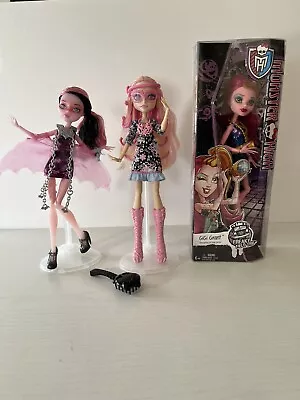 Monster High Doll Lot Draculaura Haunted Gigi Grant New In Box Viperine Dolls • $130