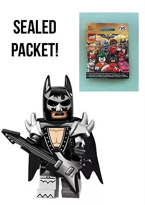 SEALED Lego Minifigure Heavy Metal Batman Movie Glam Rock Figure CMF Brand New • $15