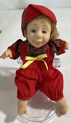 GIGO TOYS My Pals Bean Bag Kids Vinyl Baby Boy Doll 8  Silly Facial Expressions • $7.42