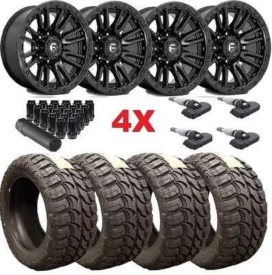 20 Fuel Rebel Rims 35125020 Black F250 F350 8 Lug 20x9 8x170 D67920901750 • $2895