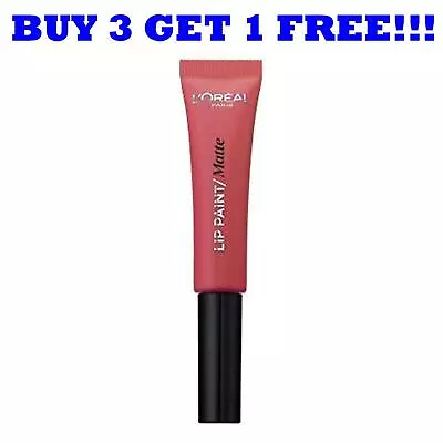 L'Oreal Lipstick Infallible Lip Paint Matte 8ml Hollywood Beige 201 • £3.12