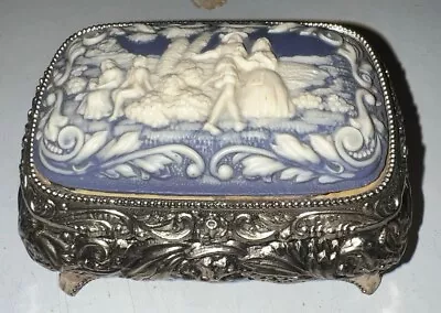 Vintage Wedgewood Music Jewelry Box • $32