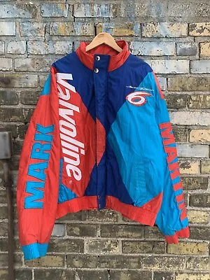 Vintage Mark Martin Nylon Nascar Jacket Men’s XL 90s • $74.99
