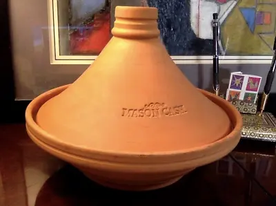 Moroccan Tagine Cooking Pot With Lid 1 Qt Portugal Terra Cotta • $25.98