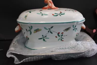 Mottahedeh Famille Verte Soup Tureen W/ Tray • $760