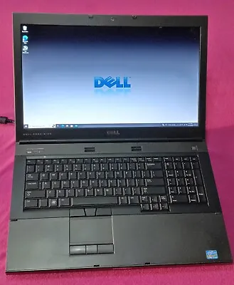 Dell Precision M6600 Laptop Intel I7-2760qm 2.4-3.5Ghz 16GB 256GB AMD M6100 FHD • $275