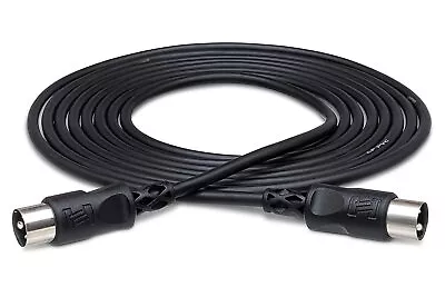 Hosa Technology Standard MIDI To MIDI Cable (1' Black) • $9.95