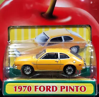 Motor Max 70 1970 Ford Pinto Fresh Cherries Detailed Diecast Collectible Car Yel • $18.99