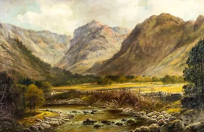 William Mitchell (UK1806-1900) Oil Painting Antique 124811 • $1539