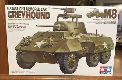 Tamiya 1/35 M8 Greyhound Light Armored Car New • $24.99