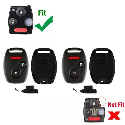 2 Replacement Remote Key Fob Case Cover For Honda CR-V 2007 2008 2009 2010 2012 • $8.84