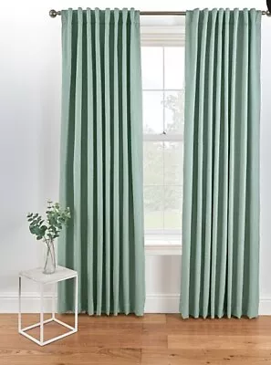 Duck Egg Blackout Curtains 66x90 For Any Room • £37.50
