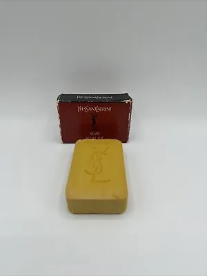 Vintage Yves Saint Laurent Mens Bar Soap 3 Oz In Original Box YSL • £26.60