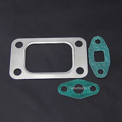 T3 Flange T3 T34 T35 T38 GT35 4 Bolts Turbo Manifold Inlet Intake Exhaust Gasket • $6