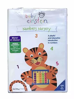 Baby Einstein: Numbers Nursery (DVD 2003) Disney/ Factory Sealed • $9.97