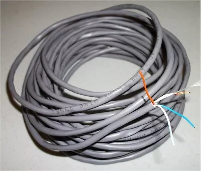 25' 24 Guage 4 Conductor Alarm Telephone Wire 25 Feet Bulk • $12