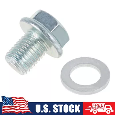 Magnetic Aluminum Oil Drain Plug Bolt M12 For Honda CT90 Rebel 250 VTX1300 XL100 • $6.99