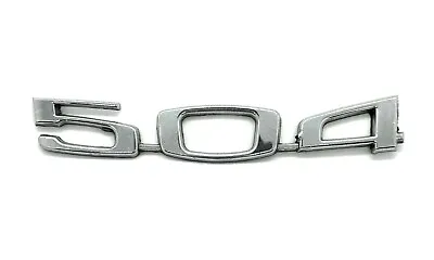 Used Genuine Peugeot 504 Metal Emblem/badge • $30