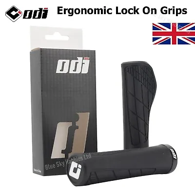 ODI Ergonomic Lock On Handlebar Grips Bicycle MTB E-Bike Shock Proof Anti-Slip • £10.67