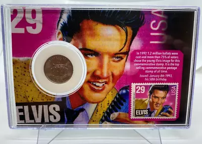 Elvis Coin & Stamp Set • $12.95