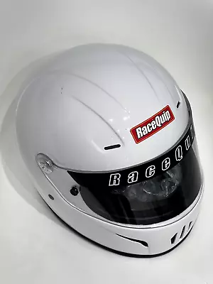 RaceQuip Ridgeline Helmet White XL - SA 2005 - 282111 • $100