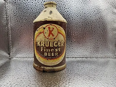 Vintage 1945 Krueger Finest Beer Cone Top Can Empty  • $30