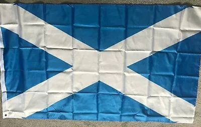 Sottish Saltire  Flag 5 X 3 Feet  Light Blue  • £5.99