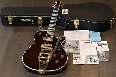 Unplayed! 2021 Gretsch G6228T6 Player’s Edition Jet BT Walnut Stain + COA OHSC • $2395