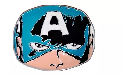 Captain America Belt Buckle Enamel Metal Marvel Comics Official Limited COSPLAY  • $14