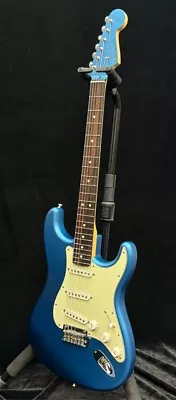 Fender FSR Hybrid II Stratocaster GP  Satin Lake Placid Blue With Matching Hea • $1465.48