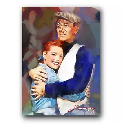 John Wayne & Maureen O'Hara Art Card Limited 35/50 Vela Signed (Celebrities -) • $5.99