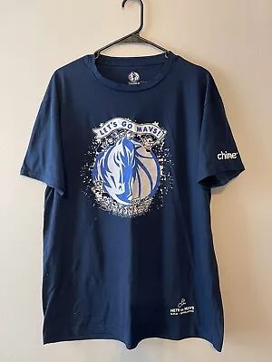 Dallas Mavericks Let’s Go Mavs Special Edition T-Shirt XL Basketball • $14.99