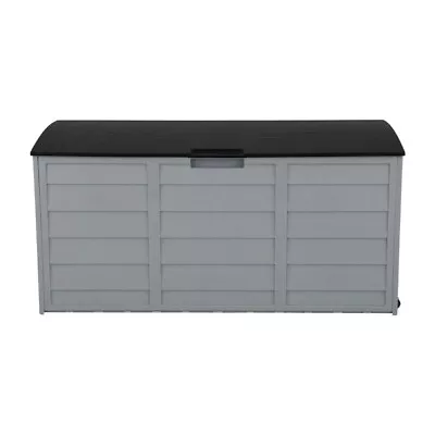 75gal 260L Outdoor Garden Plastic Storage Deck Box Chest Tools Cushions Toys • $79.87