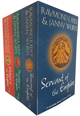 Empire Trilogy Series 3 Books Collection Set Daughter Of The EmpireServant NEW • £25.15